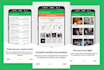 design screenshot for app store or play store