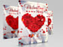 do eyecatching valentine day flyer within 15 hours