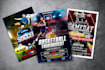 do creative sports flyer, poster, banner