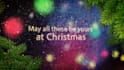 do a christmas and new year greeting video