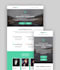 design responsive HTML email template or newsletter