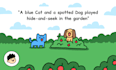 design children story book illustration in hand drawn style