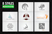 design stunning arabic calligraphy logo within 12 hours