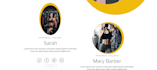 create one page fully responsive wordpress website