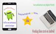 create android app and make updates