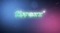 make merry christmas and happy new year lights logo intro