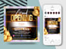 design an amazing pop up shop, fashion or beauty event flyer