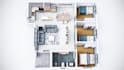 convert 2d to 3d floor plan