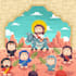 create your illustration into pixel art style