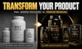 design premium supplement and product packaging