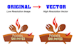 vectorise, vector tracing, image to vector in 3 hours