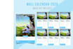 design unique wall and desk calendar 2026