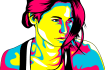 make a pop art picture from your photos