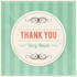create a beautiful thank you card
