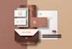 do modern, minimalist, and luxury logo design with branding identity
