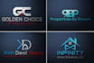 design modern real estate or realtor logo