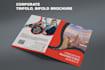 do professional and corporate bifold and trifold brochure