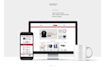 design amazing website or landing page PSD template