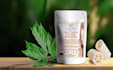 photo realistic 3d render bottle pilljar foil tetra pouch