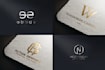 design awesome monogram logo and initial letter