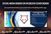 social media design or facebook cover design