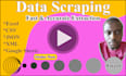 do large difficult website data scraping and cleaning