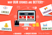 design branded shopify store shopify website