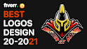 create unique modern logo designs custom design