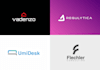 design a minimalist and modern logo for business or startup