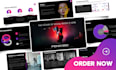 design branded powerpoint presentation within 24 hours