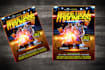create basketball, baseball soccerball flyer in 15hrs