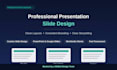 design comprehensive presentation slides for you
