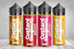 do vape e liquid bottle label and packaging design