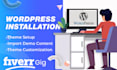 design modern fiverr gig image thumbnail