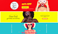 design a website banner, cover, header or slider