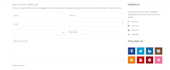 develop php contact form, responsive html form