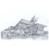 draw architect style professional hand sketch drawing