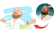 draw cute cartoon portrait, avatar, profile picture