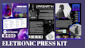 design professional one sheet, epk, media kit, press kit