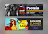 design creative social media posts and web banners