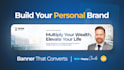 design linkedin banner for ceo, founders, professionals