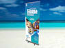 create roll up banner design, retractable, billboard, backdrop, signage