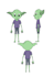 create a 2d character for a model sheet