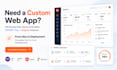 develop a custom asp net core and angular web app