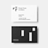design a professional double sided business card