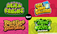 make a custom logo design with hand lettering and typography