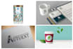 do modern minimalist professional logo design for your business