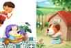 create beautiful children story book illustration