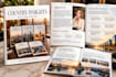 design eye catching media kit, one sheet, epk, flyer with clickable links