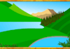 draw a unique desktop BACKGROUND based on your picture